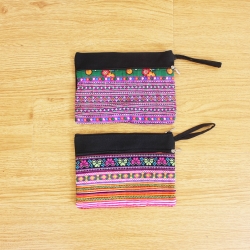 Ethnic Embroidery Clutch Purse